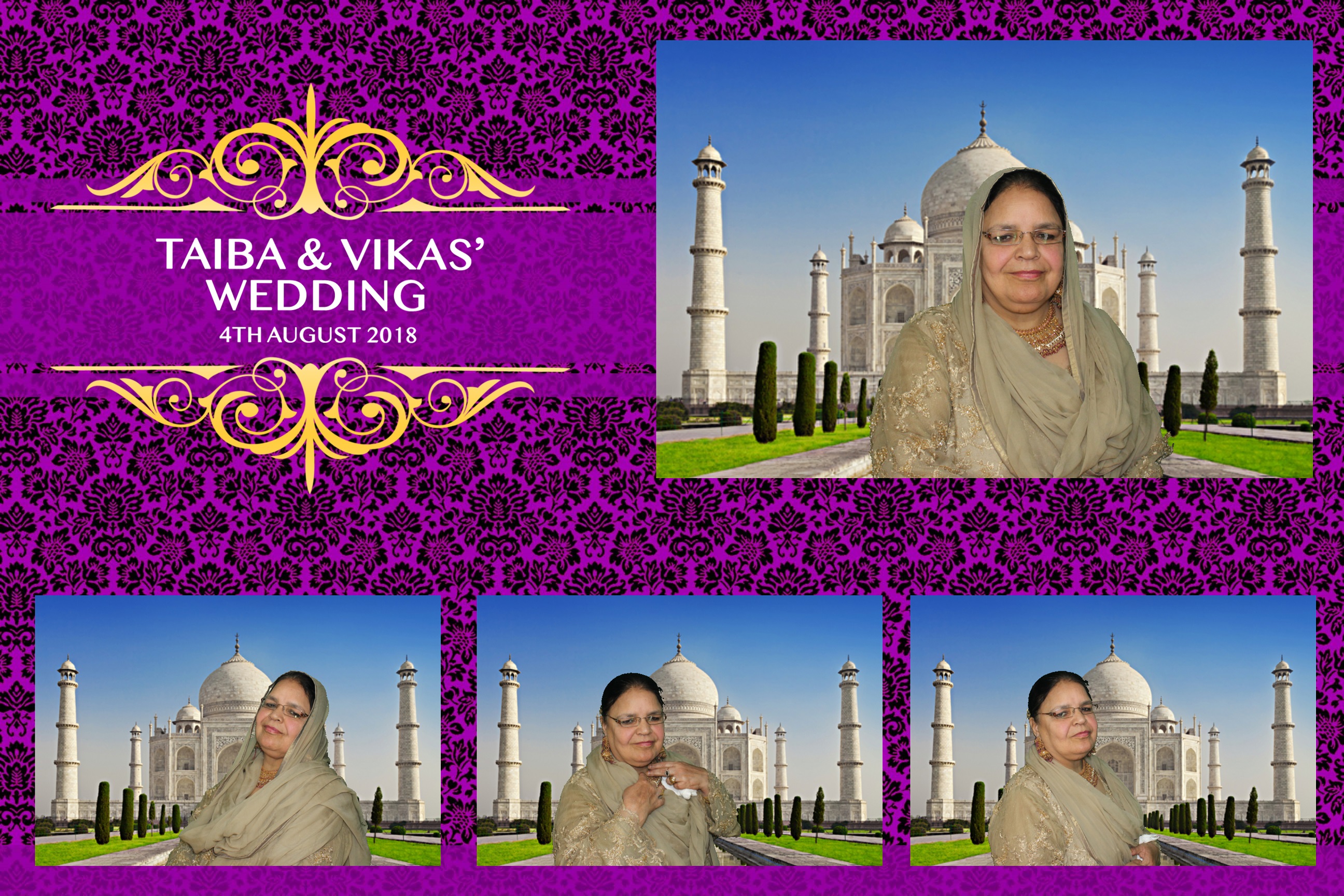 Taiba & Vikas | View more photos from the event at images.mobile-photo-booth.com/u/MobilePhotoBoothUK/Taiba-Vikas